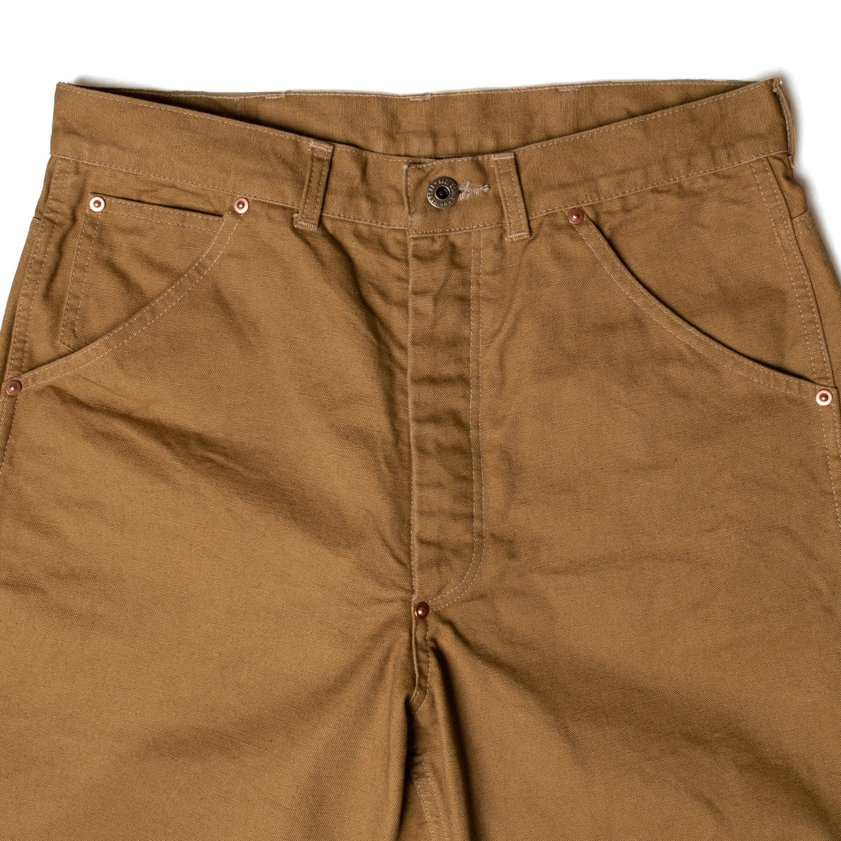 Fit's Like A Hug Jeans Cotton Duck -BEIGE-