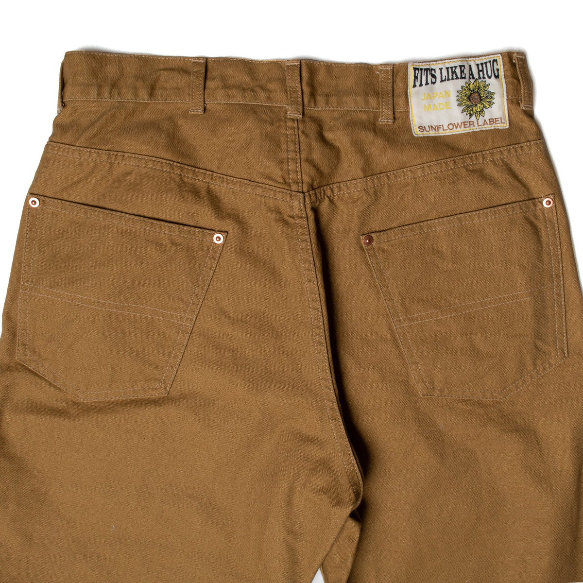 Fit's Like A Hug Jeans Cotton Duck -BEIGE-