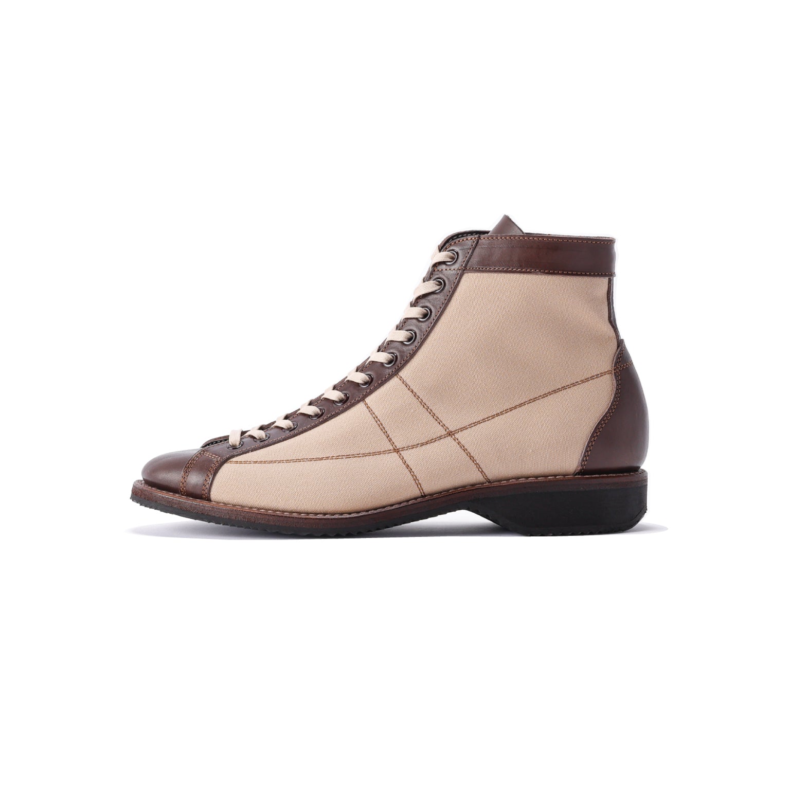 HENRY BEG CANVAS/VACHETTA BRN