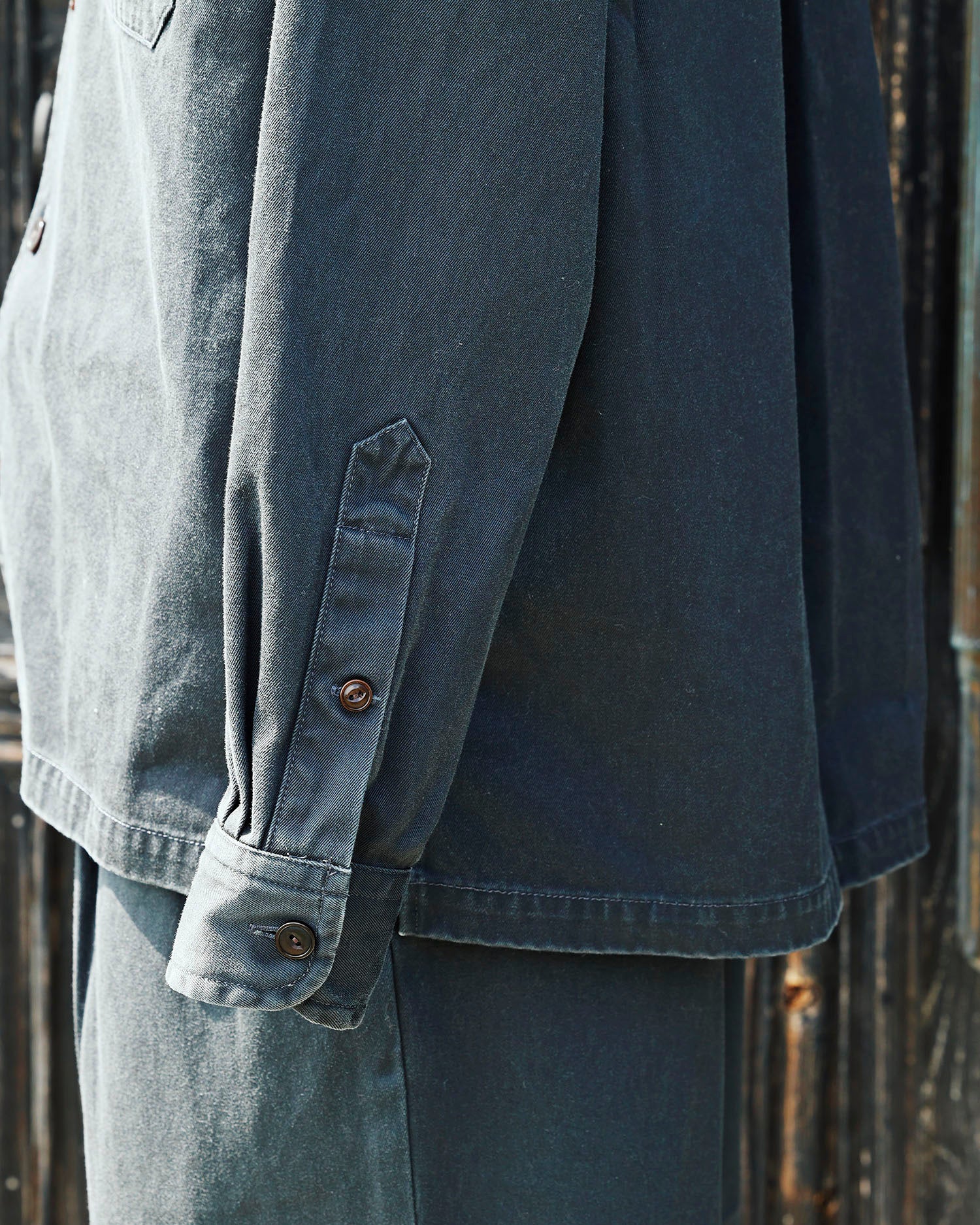 ADAMS-Work Shirt Jacket / NAVY