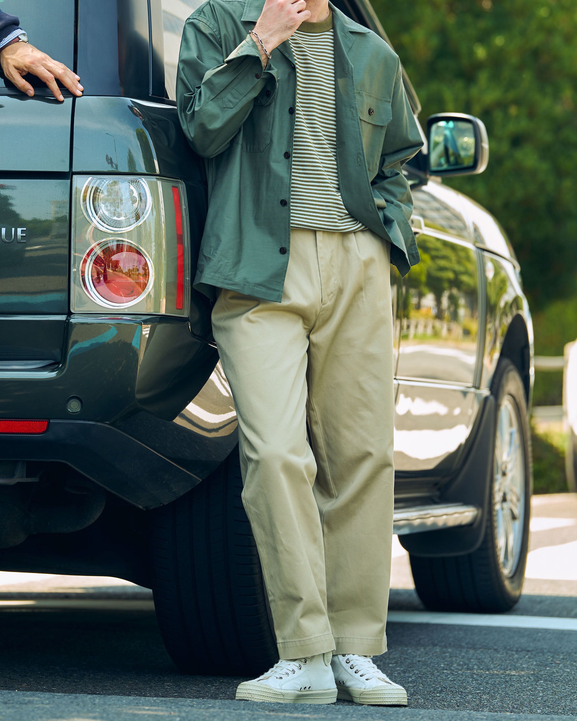 ADAMS-Work Shirt Jacket / OLIVE